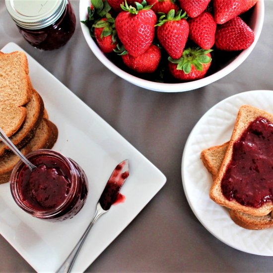 Strawberry Jam – Just 3 Ingredients