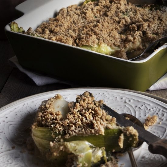 Leek Crumble