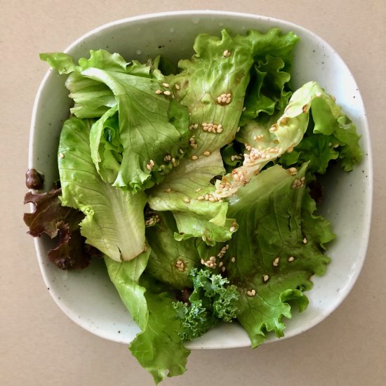 SUPER NUTTY SESAME DRESSING