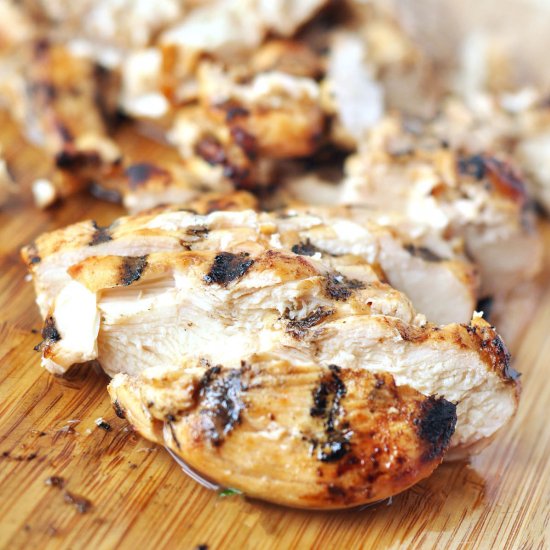 Easy Grilled Chicken for Meal Prep