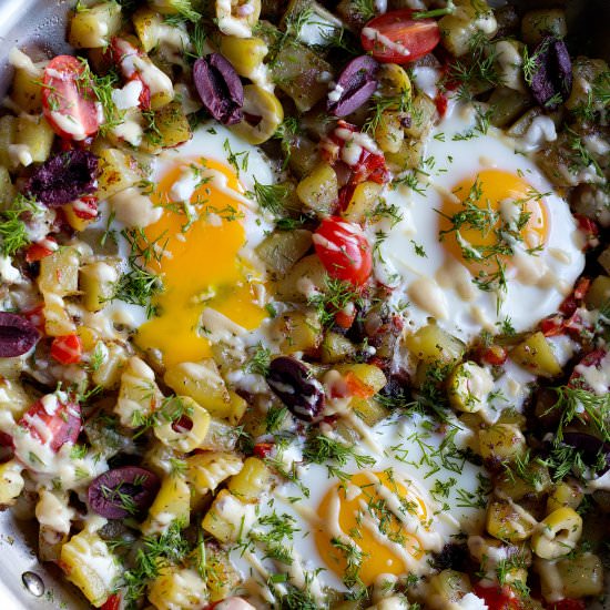 Mediterranean Breakfast Hash