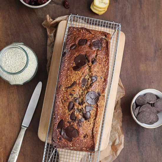 Chocolat banana bread