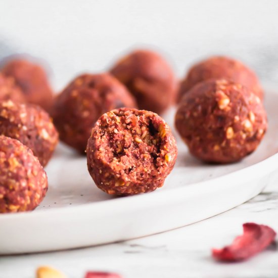 Strawberry Energy Balls