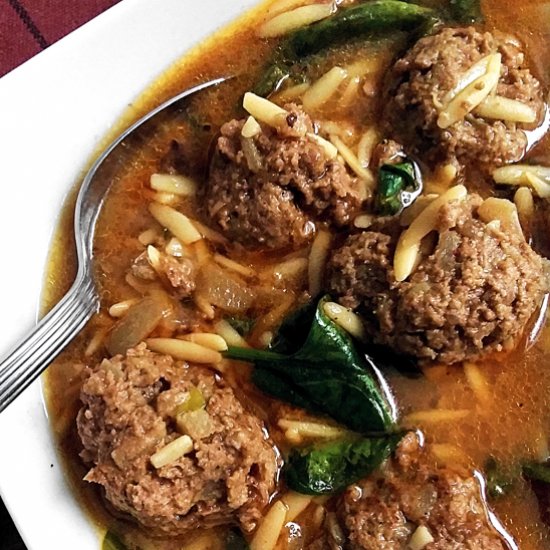 Comfort Meatball Soup