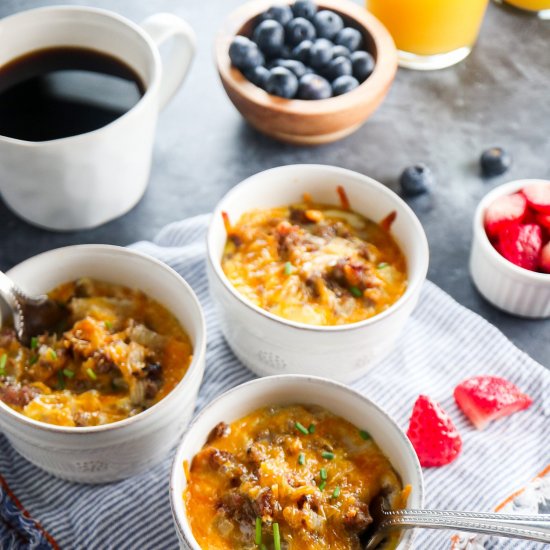 Individual Breakfast Casseroles