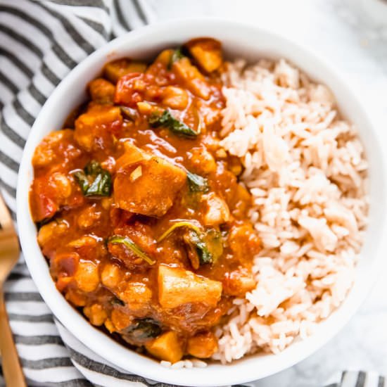 Easy Sweet Potato Curry