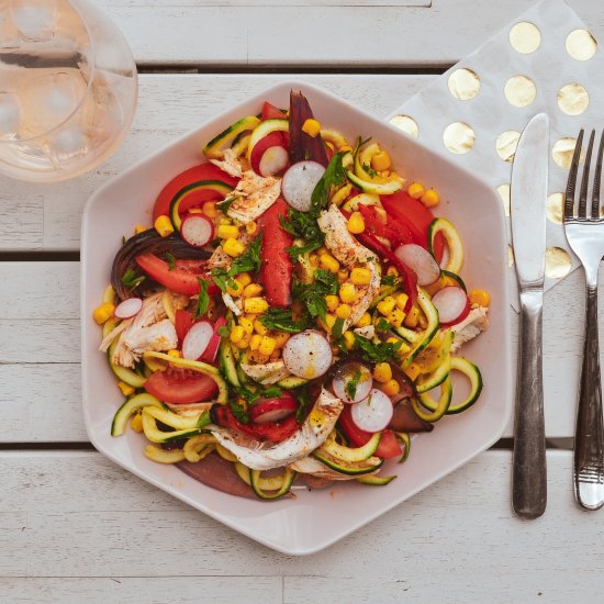 SUMMER ZOODLE SALAD