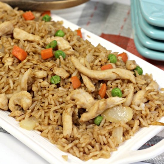 Instant Pot Chicken Fried Rice