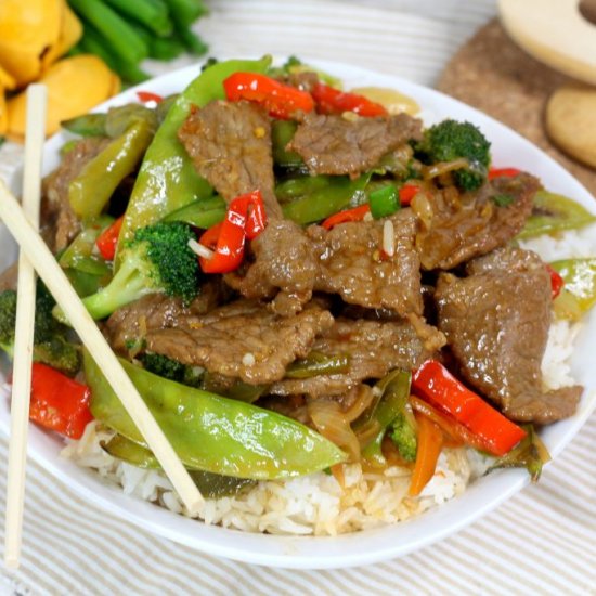 Instant Pot Beef Stir Fry