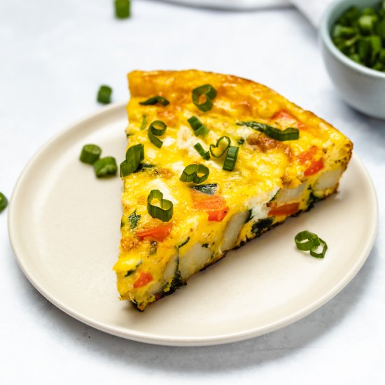 Potato & Spinach Frittata