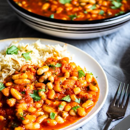 Fasolia – Levantine white bean stew