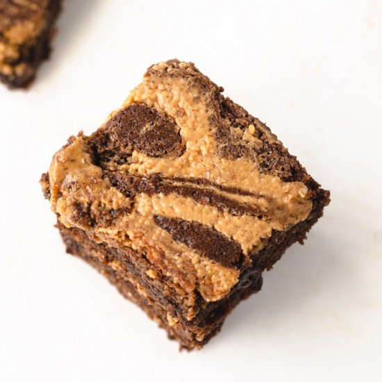 Marbled Peanut Butter Brownies