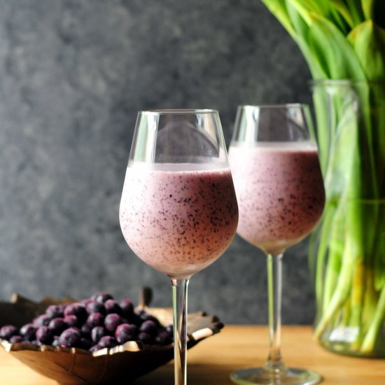 Blueberry Coconut Smoothie