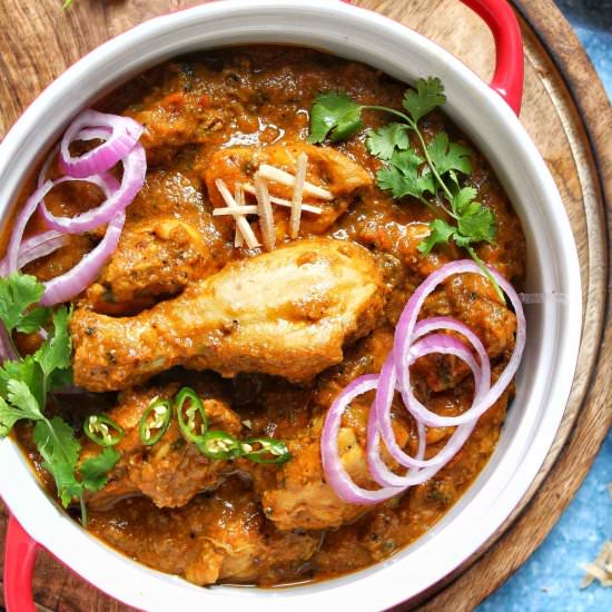 Khada Masala Chicken Curry Recipe