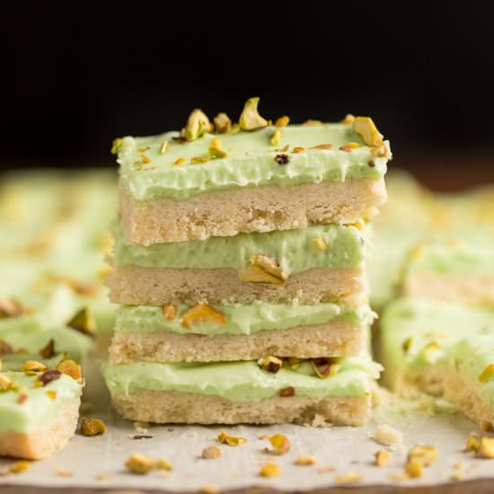 Pistachio Cream Bars