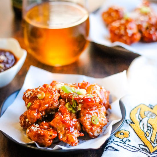 Air Fryer Korean Fried Chicken