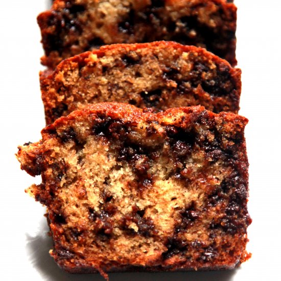 Chocolate chip banana bread