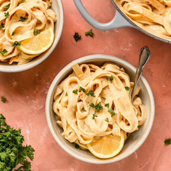 Vegan Cauliflower Alfredo