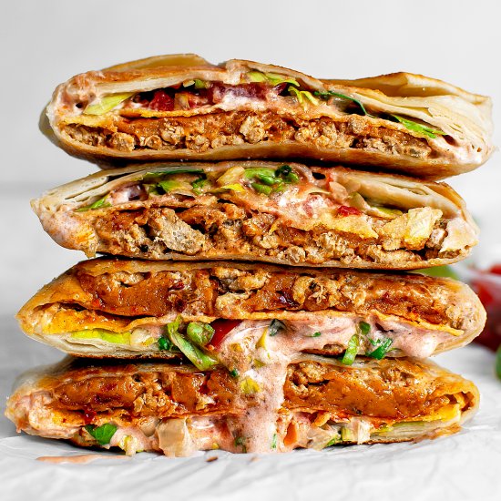 Copycat Taco Bell Crunchwrap