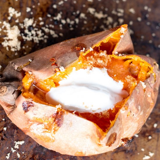 Delicious Loaded Sweet Potato