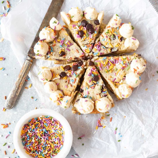 KETO CONFETTI SKILLET COOKIE