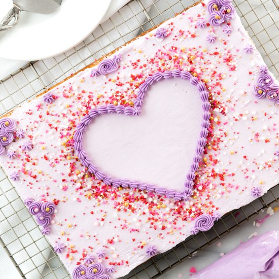 How To Decorate A Sheet Cake