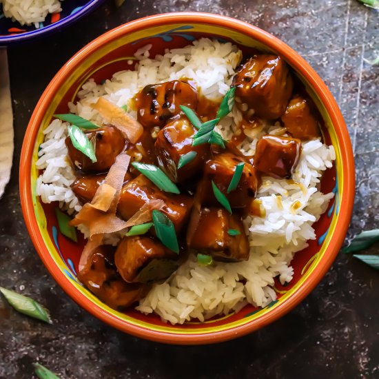 Orange Tempeh