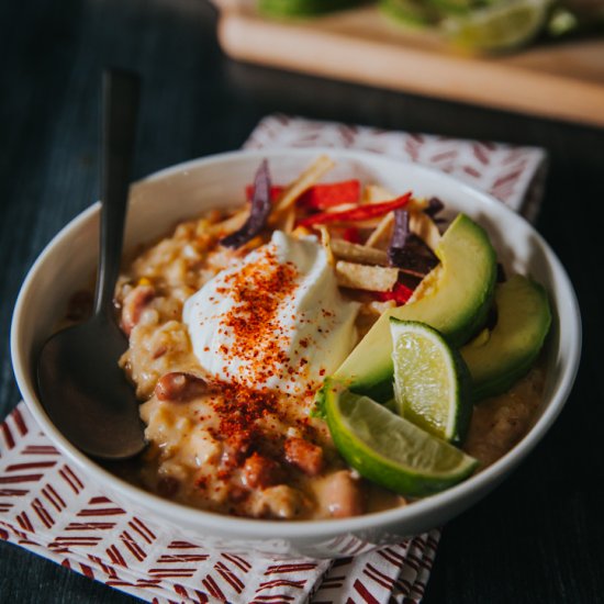 Southwestern White Chicken Chili