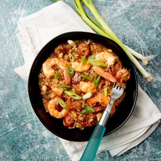 Instant Pot Shrimp Jambalaya