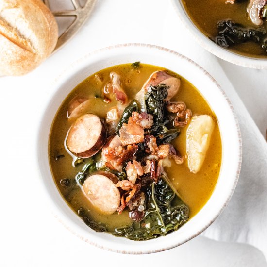 Sausage, Kale and Potato Soup