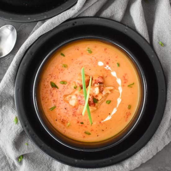 Instant Pot Lobster Bisque