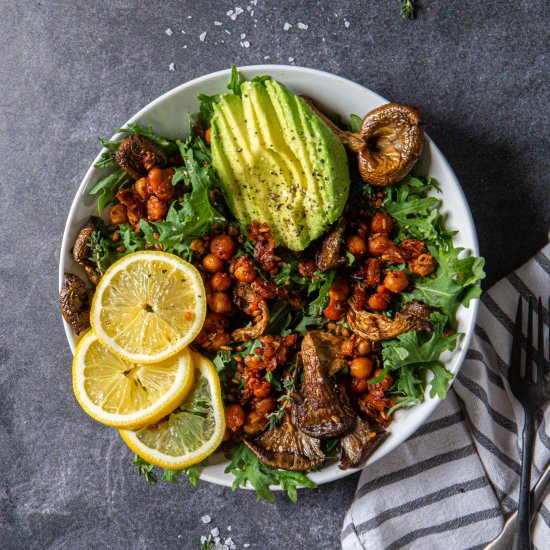 Spicy Chickpea Salad