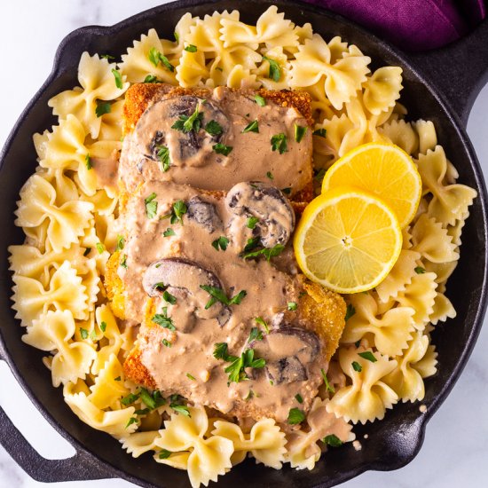 Vegan Chicken Marsala