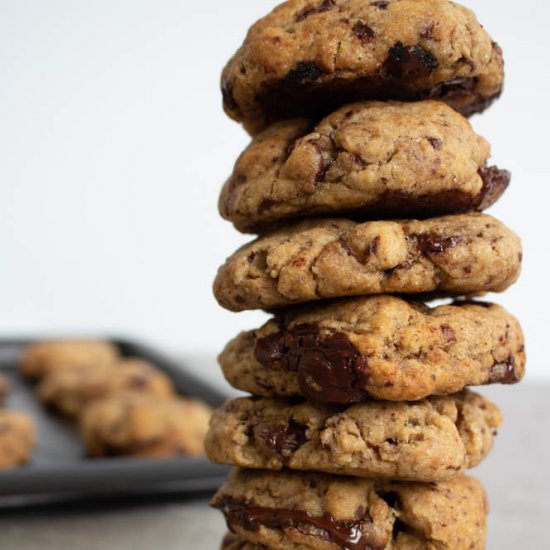 Best Vegan Chocolate Chip Cookies