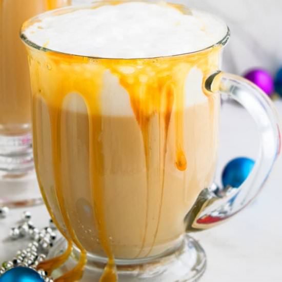 Homemade Caramel Latte