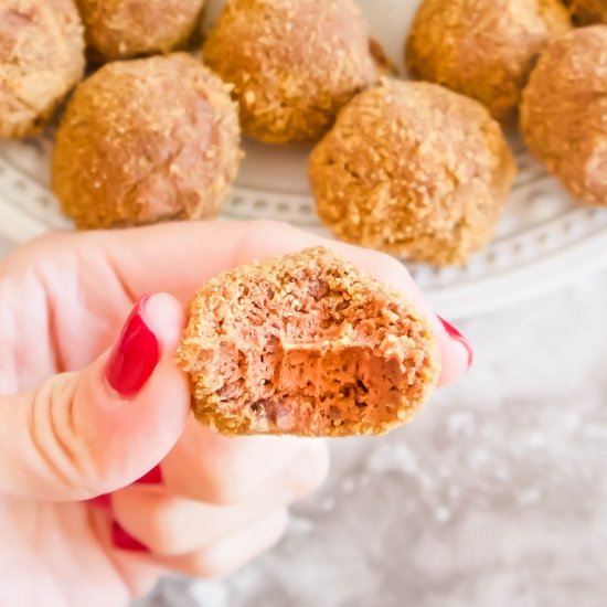 Dairy-Free Chocolate Mousse Balls