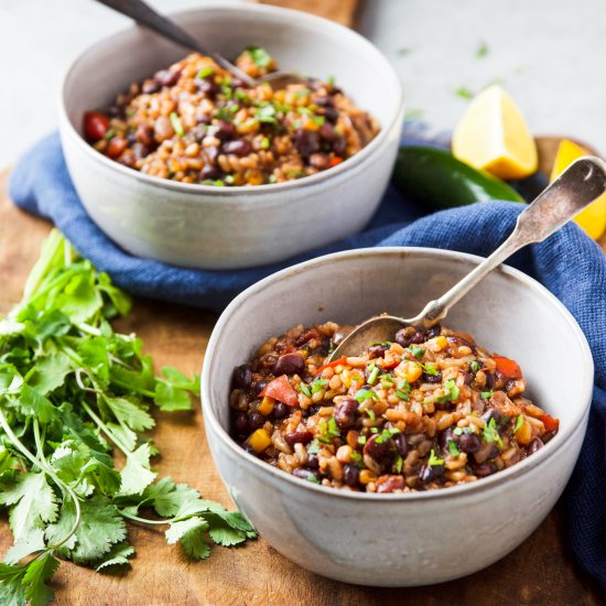 Instant Pot Mexican Rice and Beans