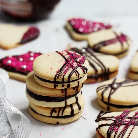 Chocolate Truffle Sandwich Cookies