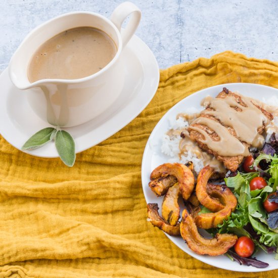 Plant Based Sage White Gravy