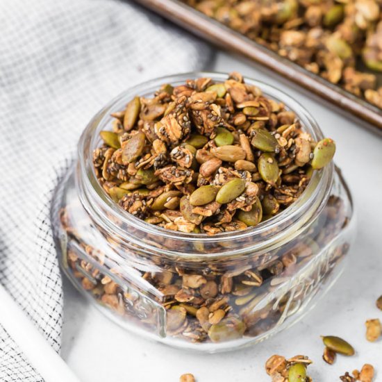 Savory Granola (Nut-free Option)