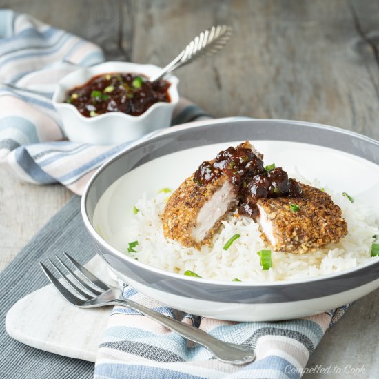 Pecan Crusted Chicken Cutlets