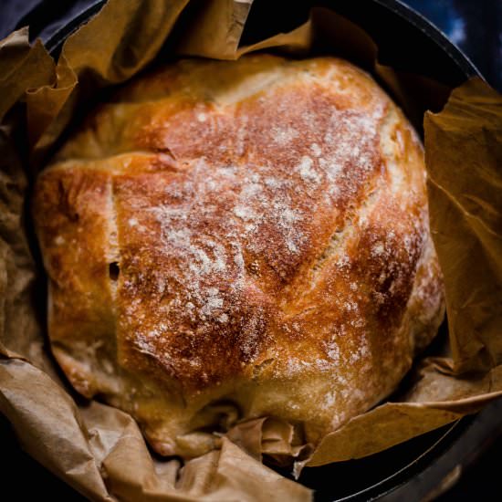 Easiest No Knead Bread Recipe