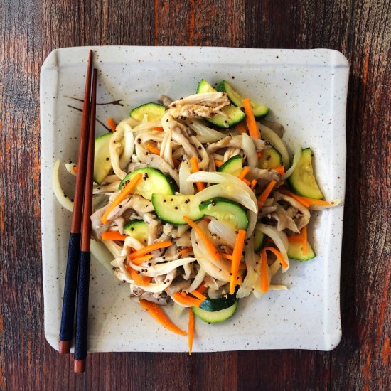 WARM MUSHROOM SALAD