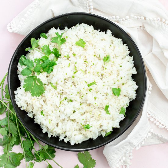 Coconut Lime Jasmine Rice