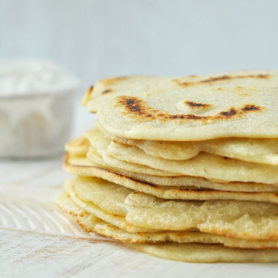 Soft Paleo Tortillas