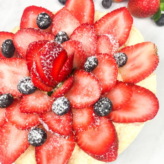 Fresh Berry Instant Pot Cheesecake