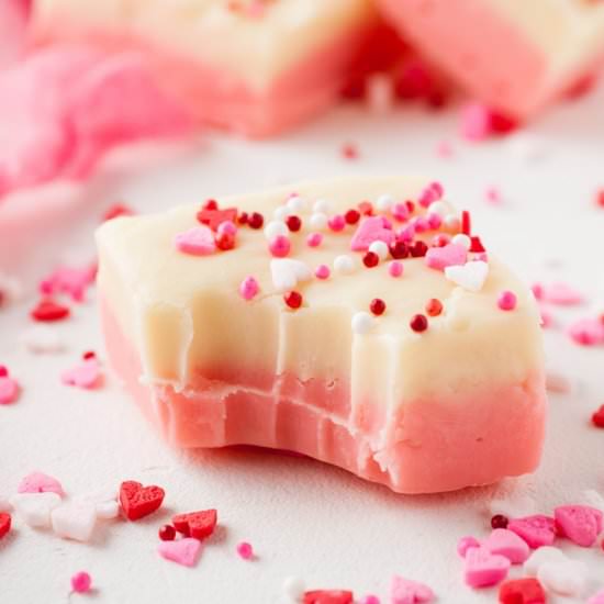 Valentine’s Day Fudge