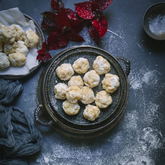 Gooey Cream Cheese Cookies