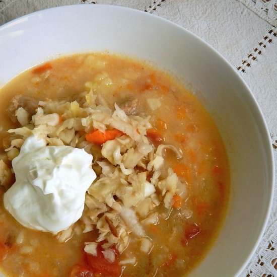 Rich and Satisfying Sauerkraut Soup