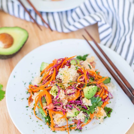 Crispy Rice Salad